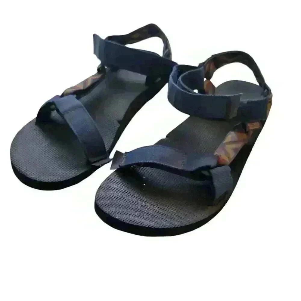 Teva Original Universal Men's Size 11 Sandals Adjustable Outdoor Shoes Navy